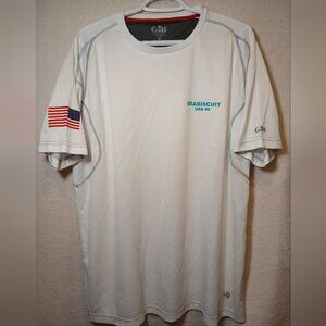 Gill Jockey Men Seabiscuit Men's  White Sun Block UPF UPV50+  Active Shirt XXL